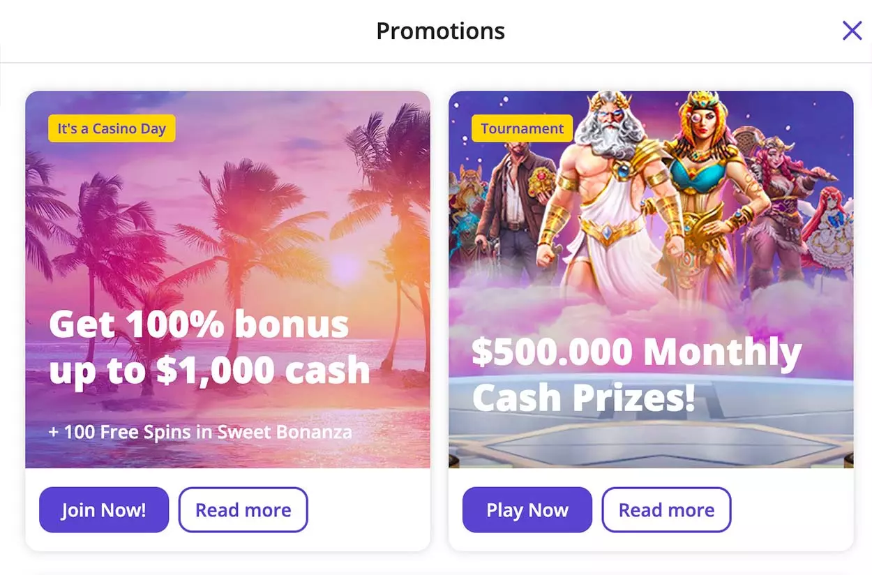 Casino Days bonuses, promotions and bonus codes for Canadian players