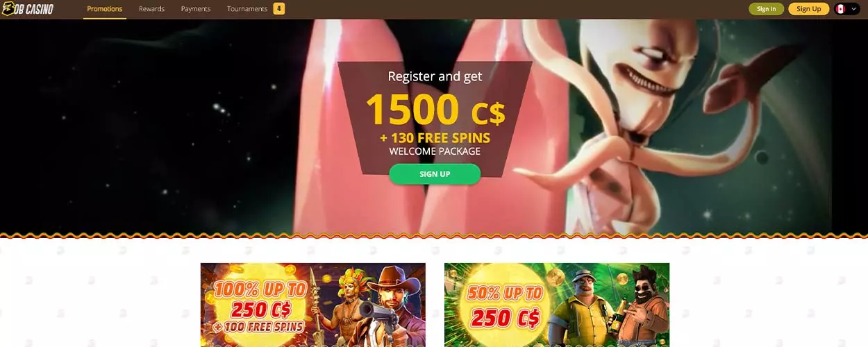 BobCasino bonuses, promotions and bonus codes for Canadian players